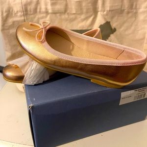 Girls rose pink ballet flats size 29